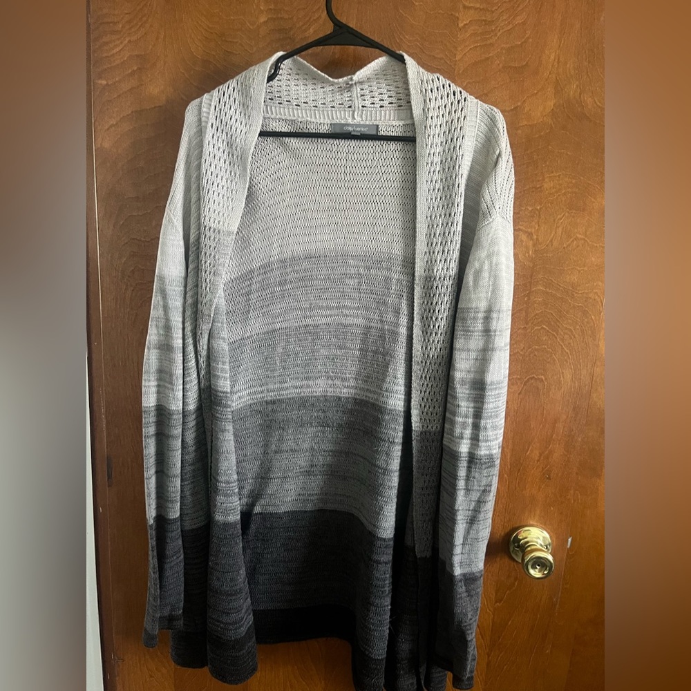 Sweater long sleeve cardigan